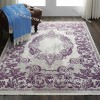 Ковер Медальон Для Гостиной Дизайн 30543 Сиреневый