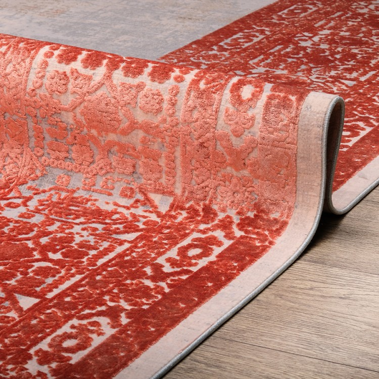 Ковер Art deco 3035A CREAM2 / ORANGE_2